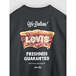 Ανδρική Κοντομάνικη Μπλούζα Oversized με Λογότυπο LEVIS