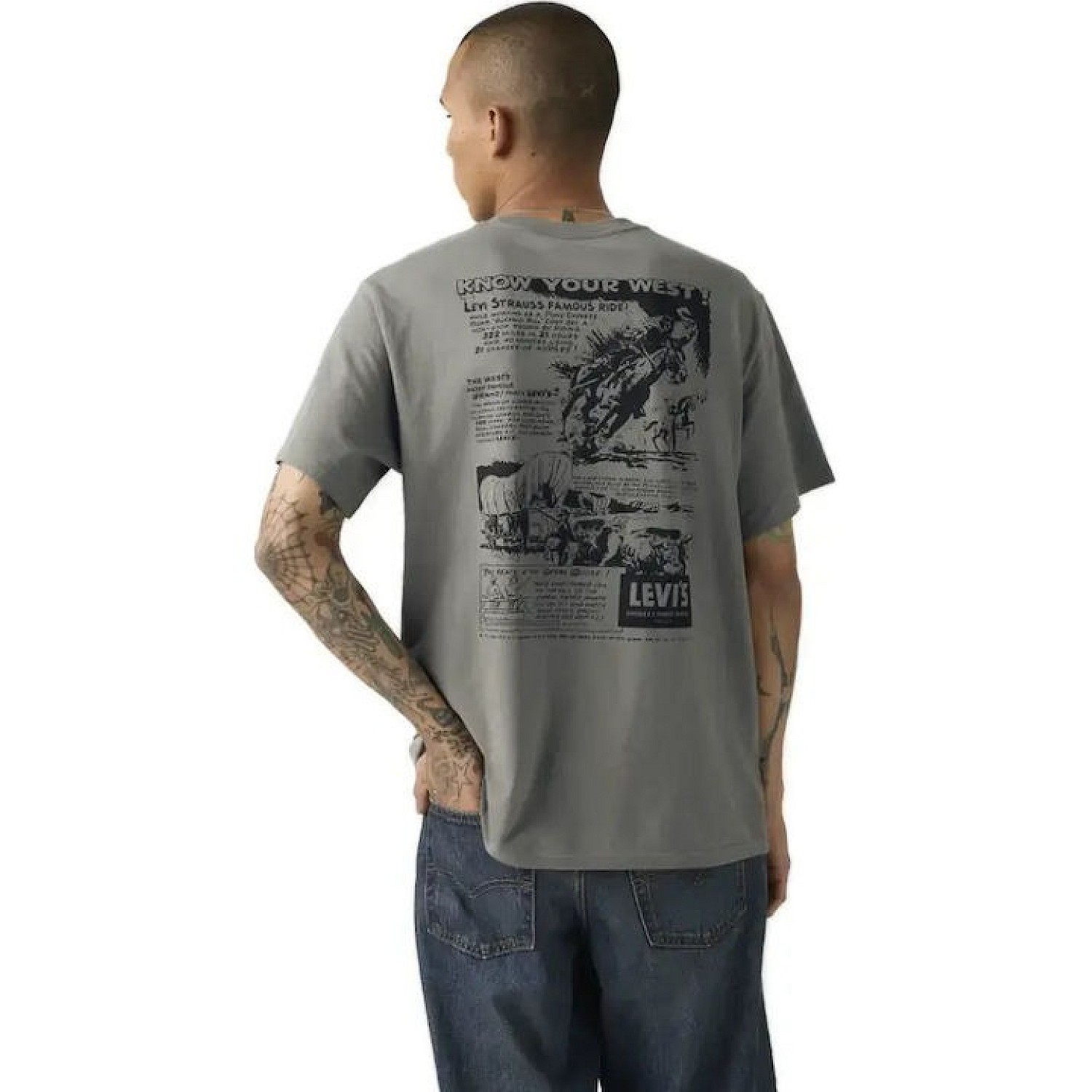 Ανδρική Κοντομάνικη Μπλούζα Relaxed Fit LEVIS