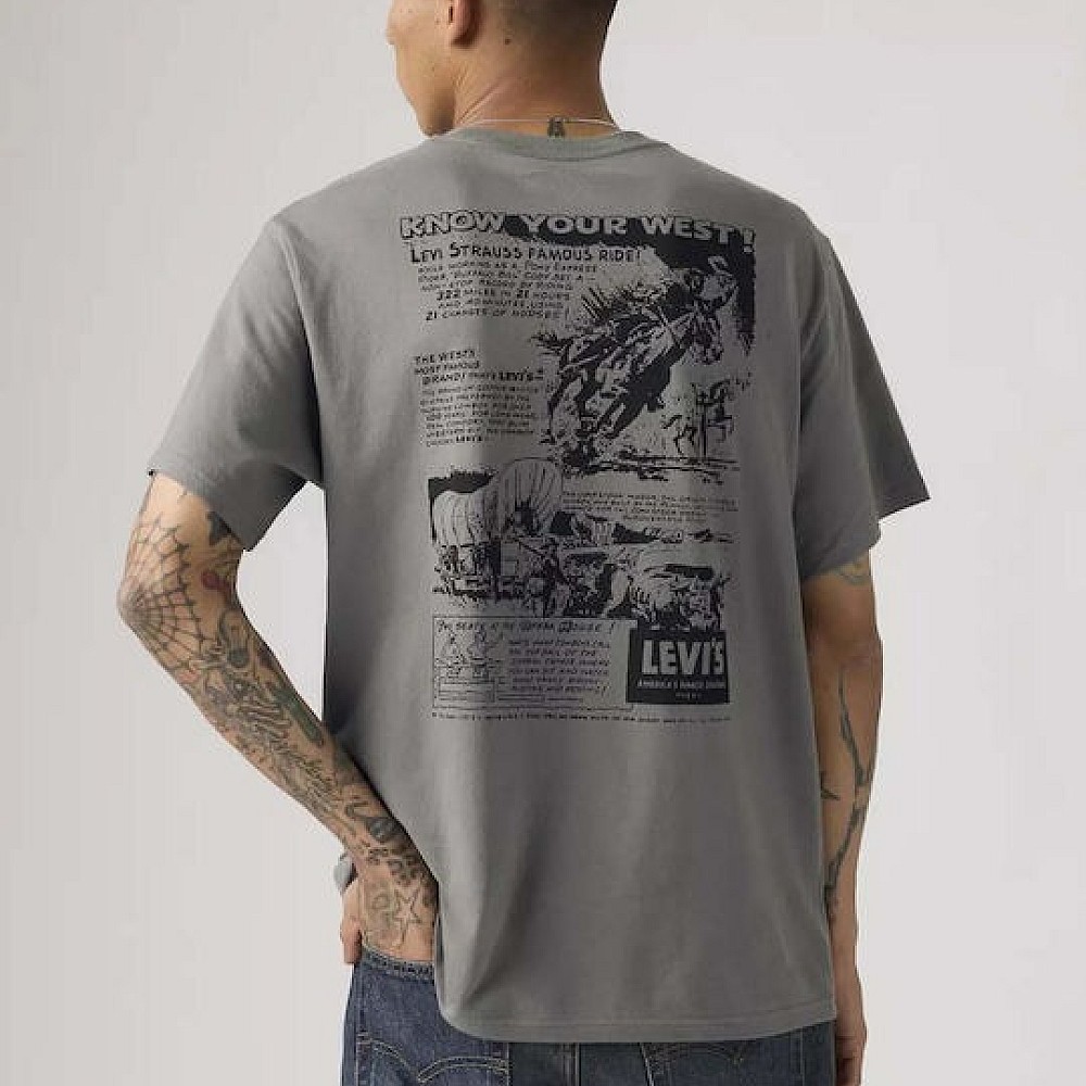 Ανδρική Κοντομάνικη Μπλούζα Relaxed Fit LEVIS
