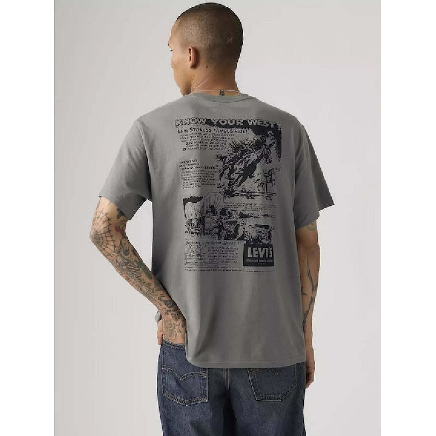 Ανδρική Κοντομάνικη Μπλούζα Relaxed Fit LEVIS