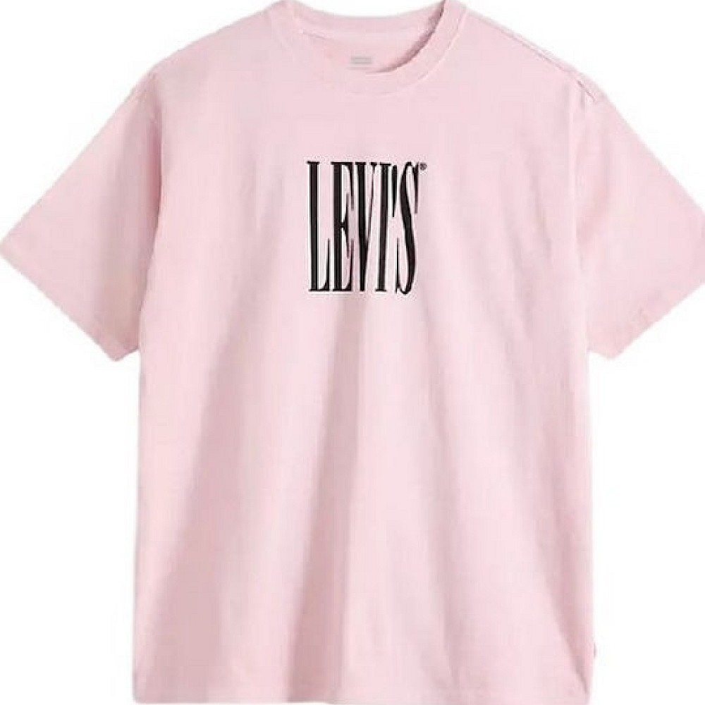 Ανδρική Κοντομάνικη Μπλούζα Vintage Fit με Λογότυπο LEVIS
