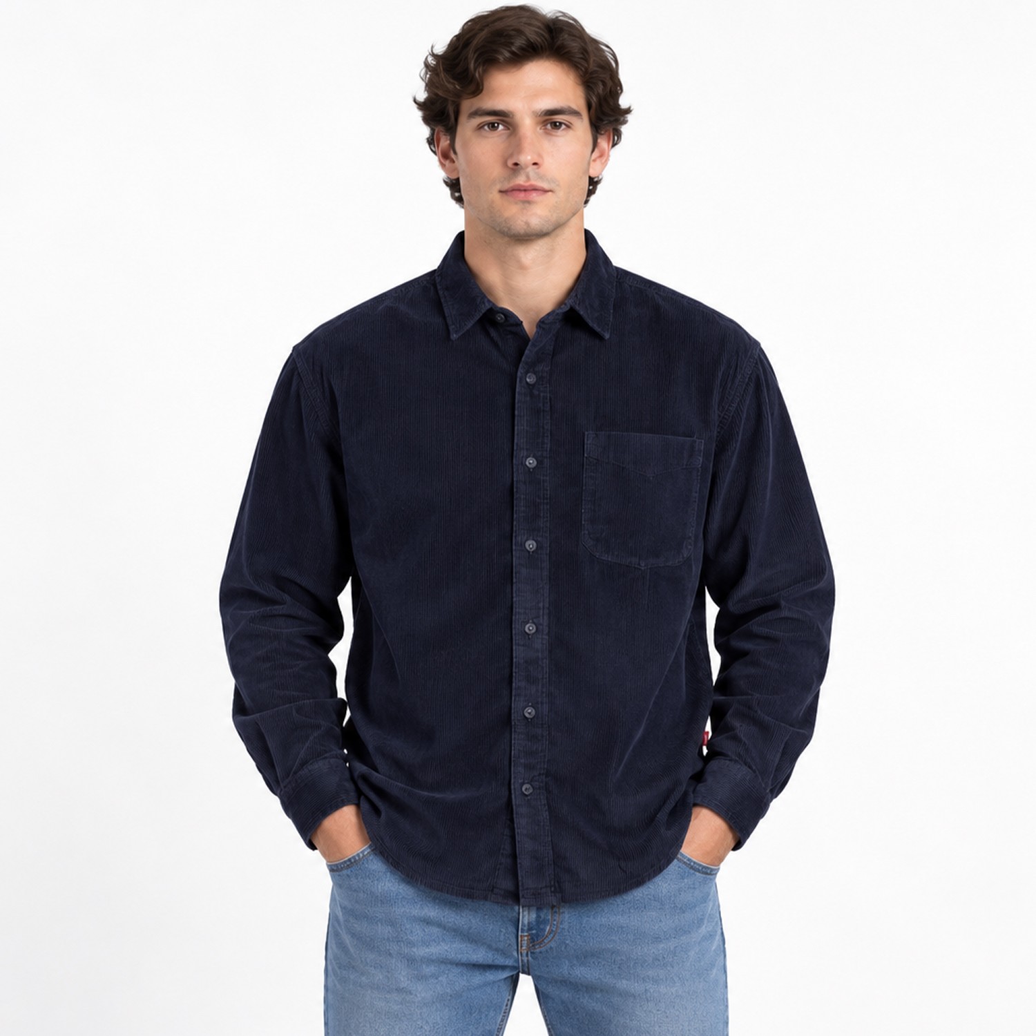 Ανδρικό Πουκάμισο Κοτλέ Loose Fit LEVIS