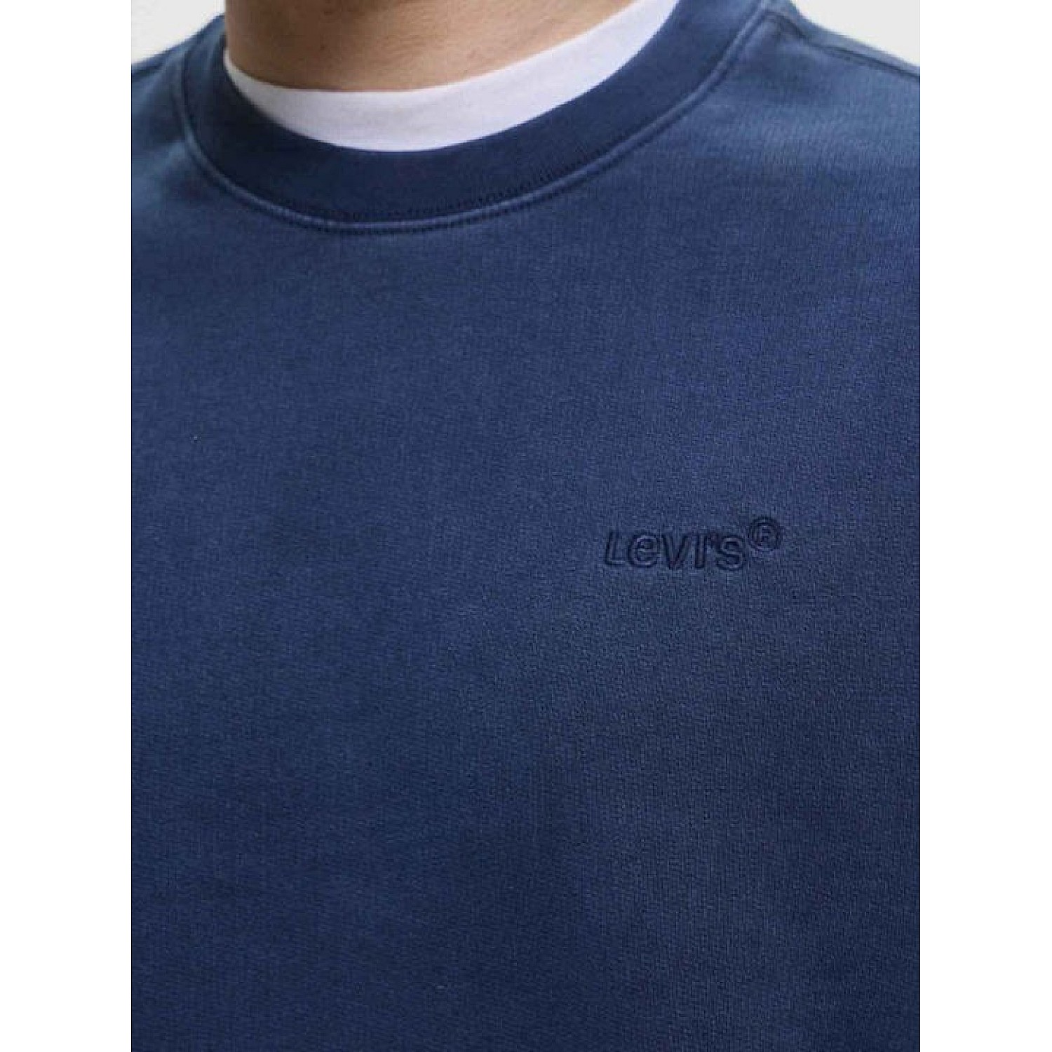 Ανδρικό Φούτερ με Λαιμόκοψη Authentic Crew LEVIS