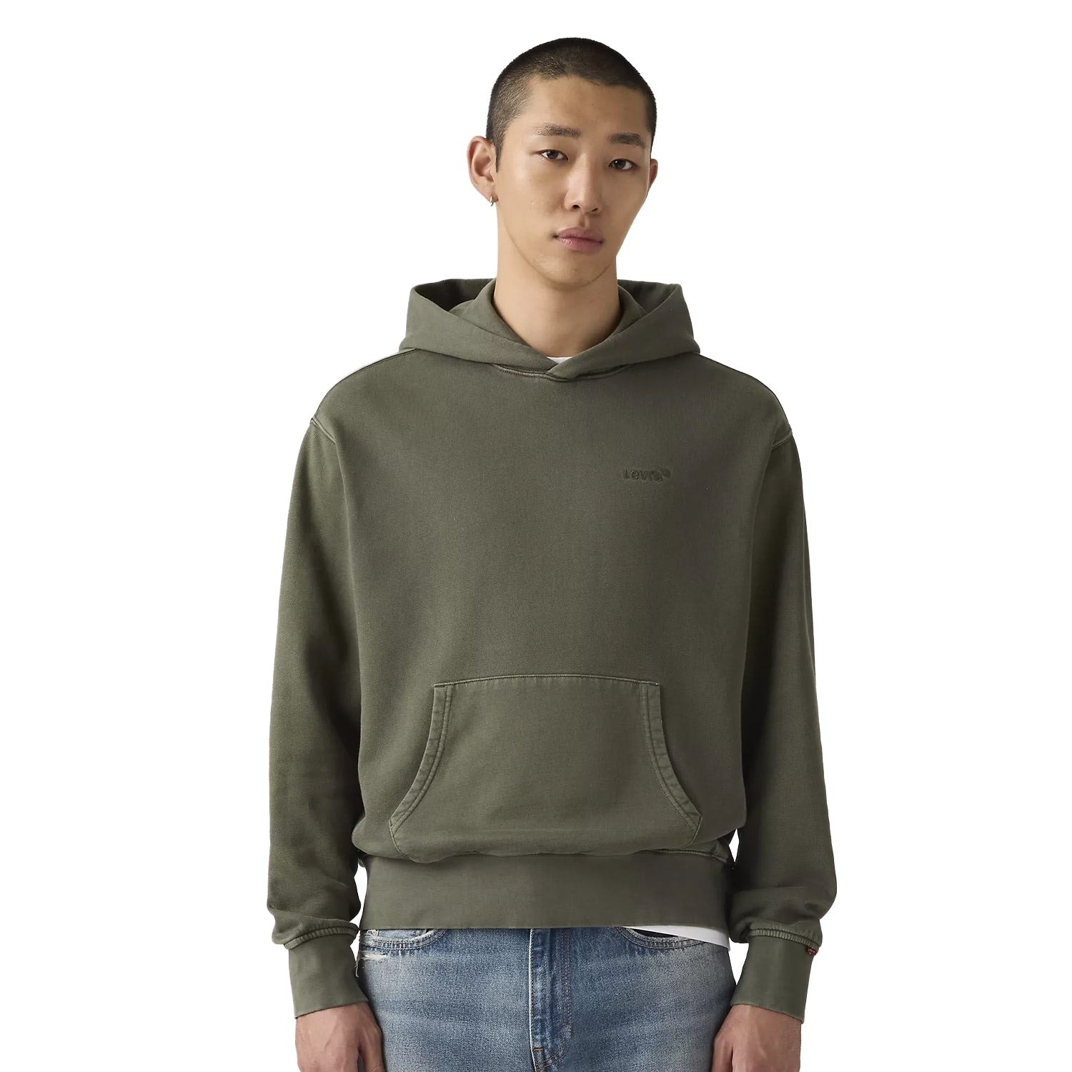 Ανδρικό Φούτερ με Κουκούλα The Authentic Greens LEVIS