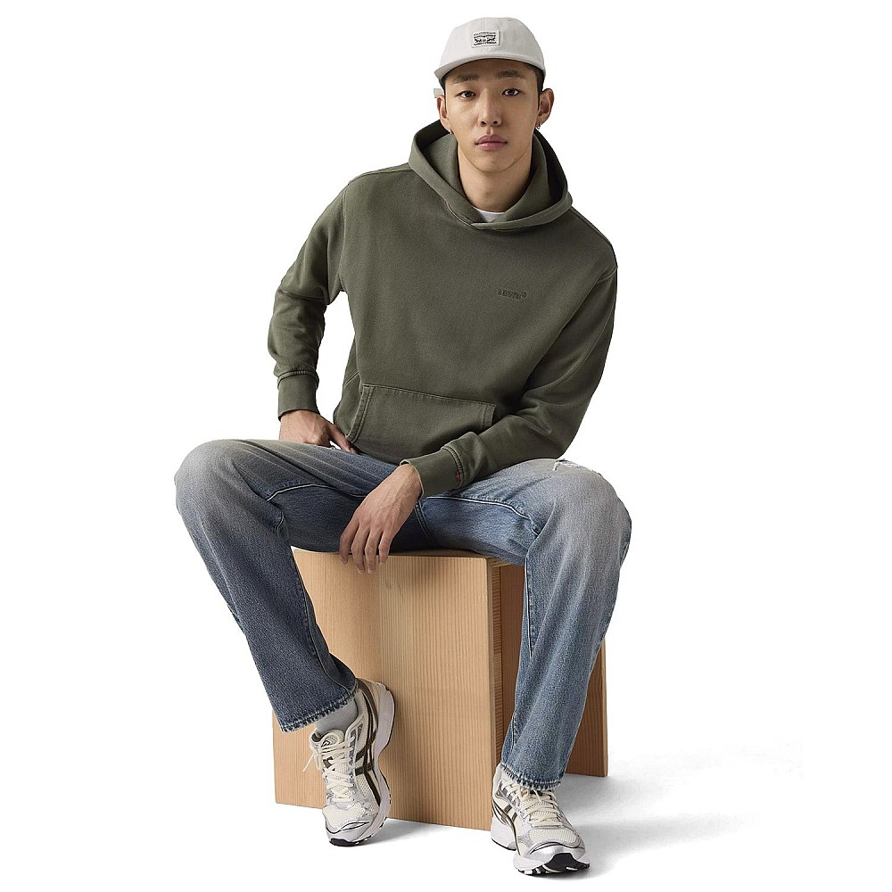Ανδρικό Φούτερ με Κουκούλα The Authentic Greens LEVIS