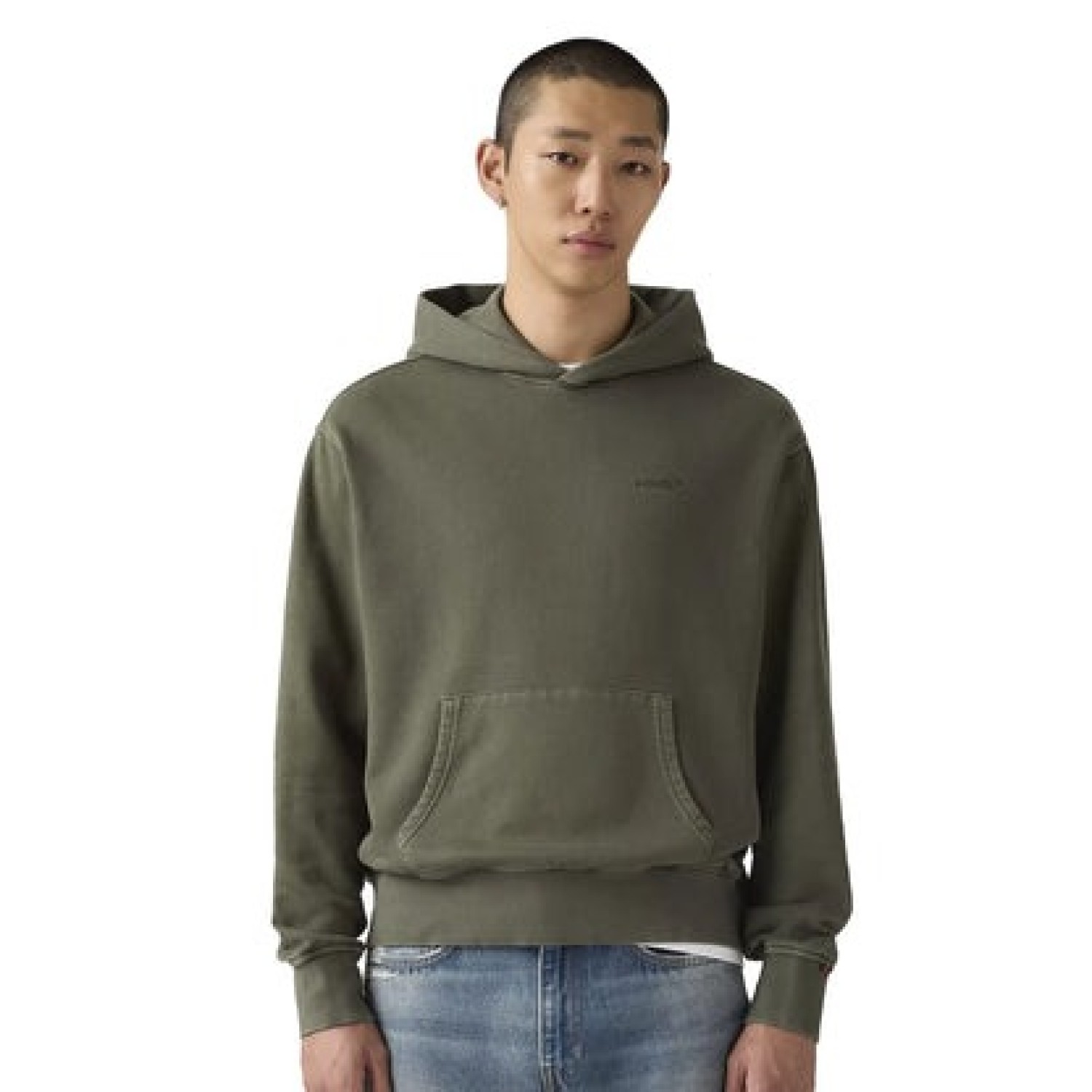Ανδρικό Φούτερ με Κουκούλα The Authentic Greens LEVIS