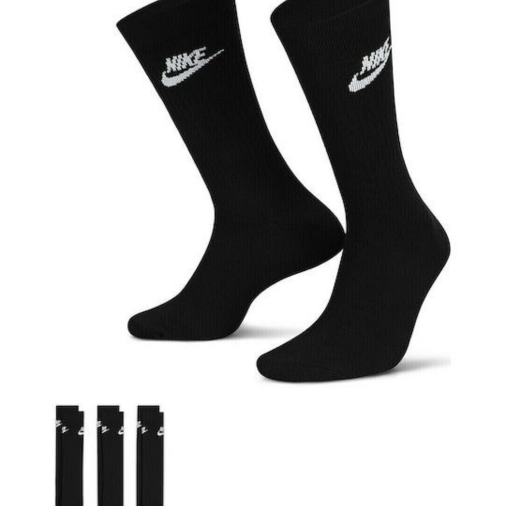 Unisex Κάλτσες Crew Nike Everyday Essential Σετ 3 Τεμαχίων
