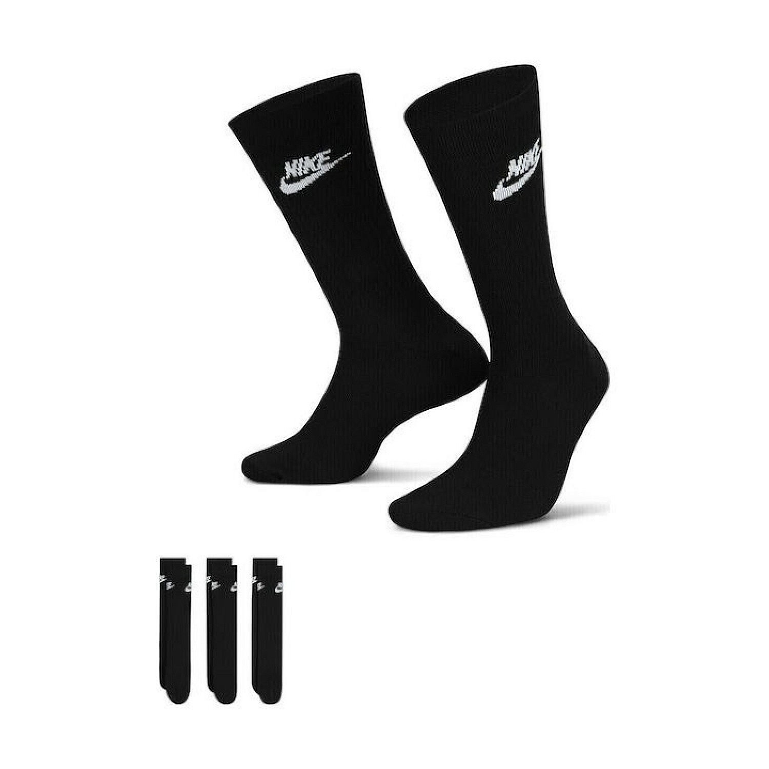 Unisex Κάλτσες Crew Nike Everyday Essential Σετ 3 Τεμαχίων