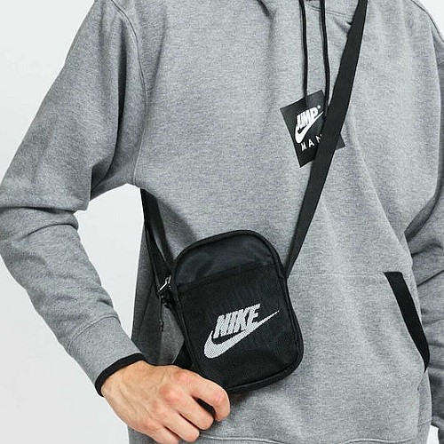 Unisex Τσάντα Χιαστί Nike Heritage με Λογότυπο