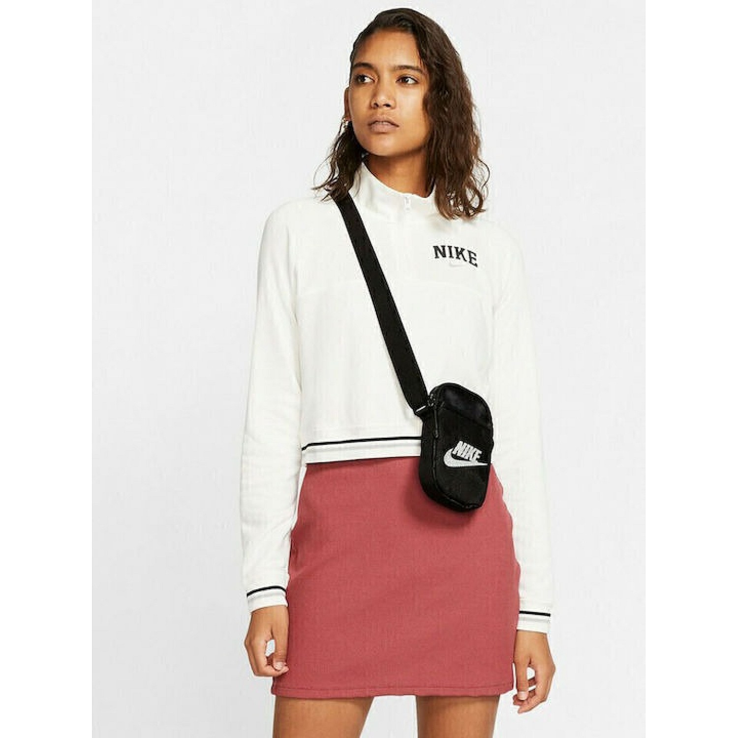 Unisex Τσάντα Χιαστί Nike Heritage με Λογότυπο