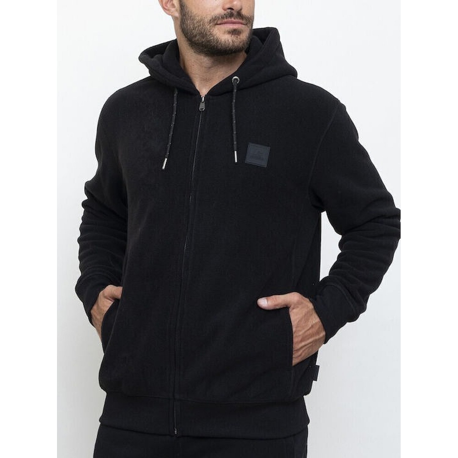 Ανδρική Ζακέτα Φούτερ με Κουκούλα Zip Through RUSSELL ATHLETIC