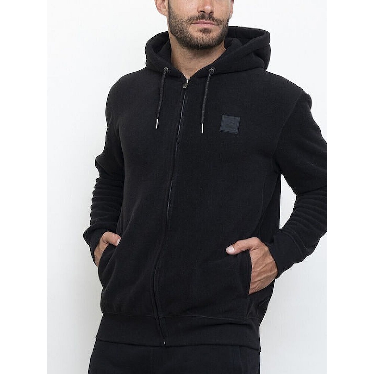 Ανδρική Ζακέτα Φούτερ με Κουκούλα Zip Through RUSSELL ATHLETIC