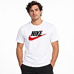 Ανδρική Κοντομάνικη Μπλούζα με Λογότυπο NIKE