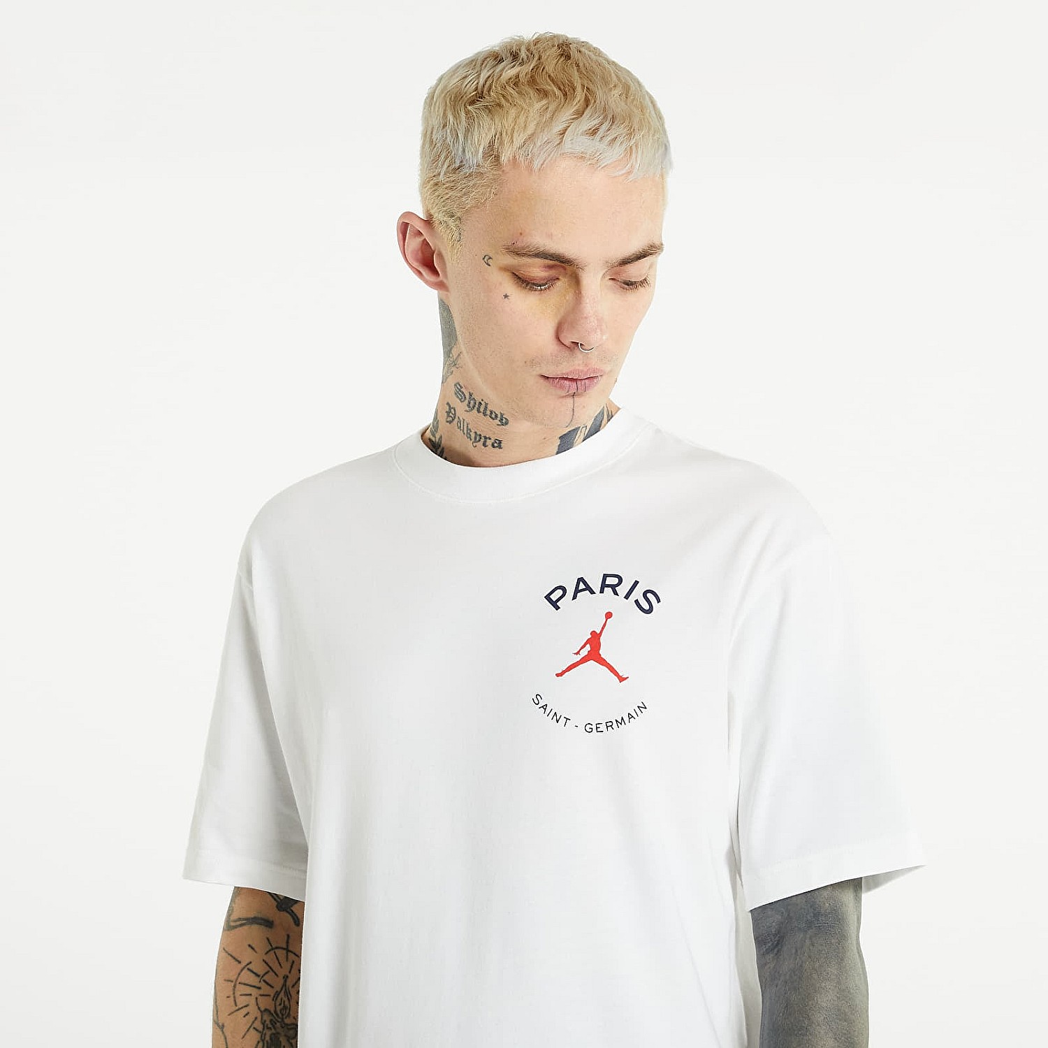 Ανδρική Κοντομάνικη Μπλούζα Jordan x PSG NIKE