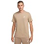 Ανδρική Κοντομάνικη Μπλούζα Nike Sportswear Club