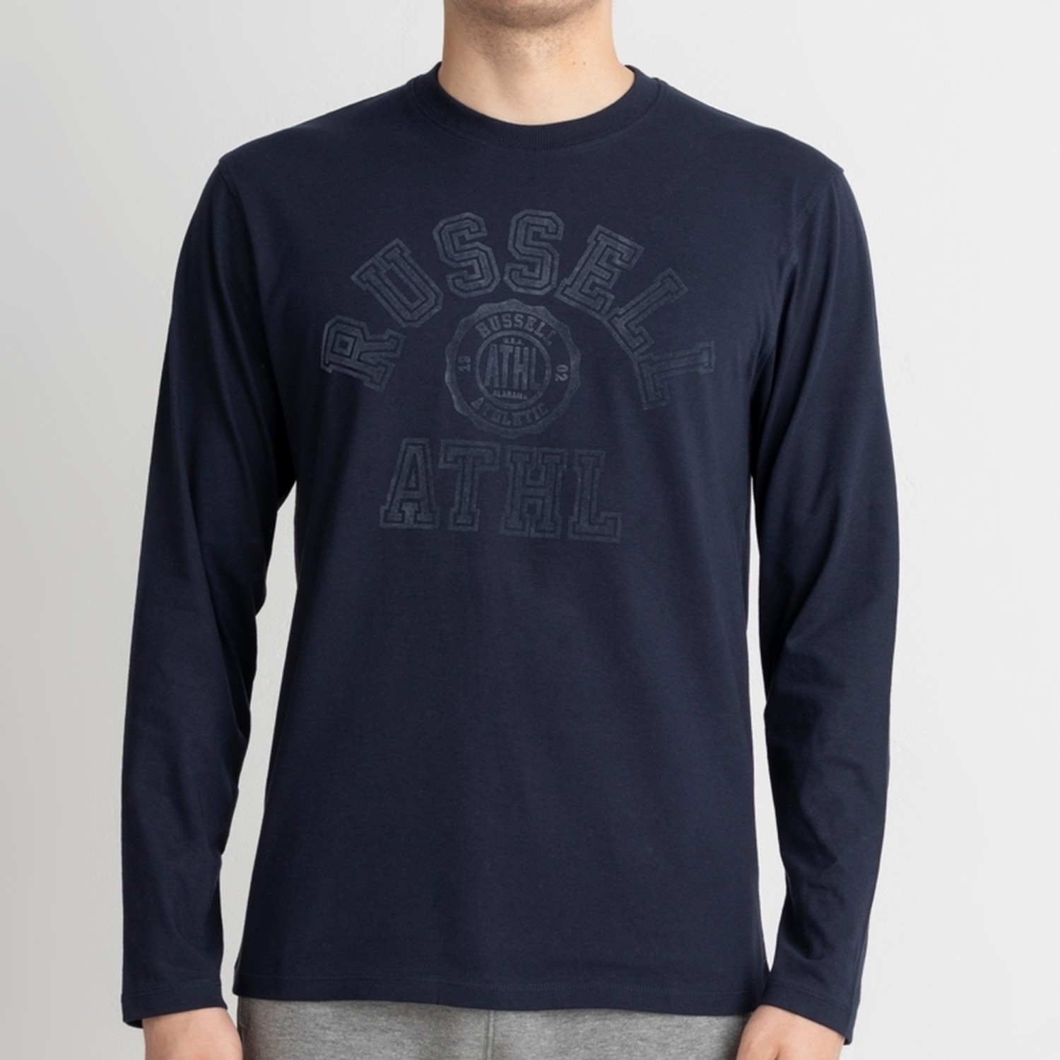 Ανδρική Μπλούζα Μακρυμάνικη Collegiate Crewneck RUSSELL ATHLETIC Ανδρική Μπλούζα Μακρυμάνικη Collegiate Crewneck RUSSELL ATHLETIC