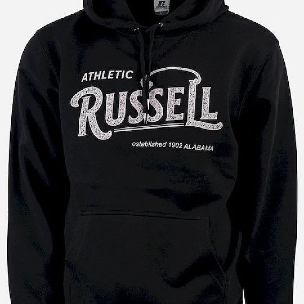 Ανδρικό Φούτερ με Κουκούλα και Λογότυπο RUSSELL ATHLETIC