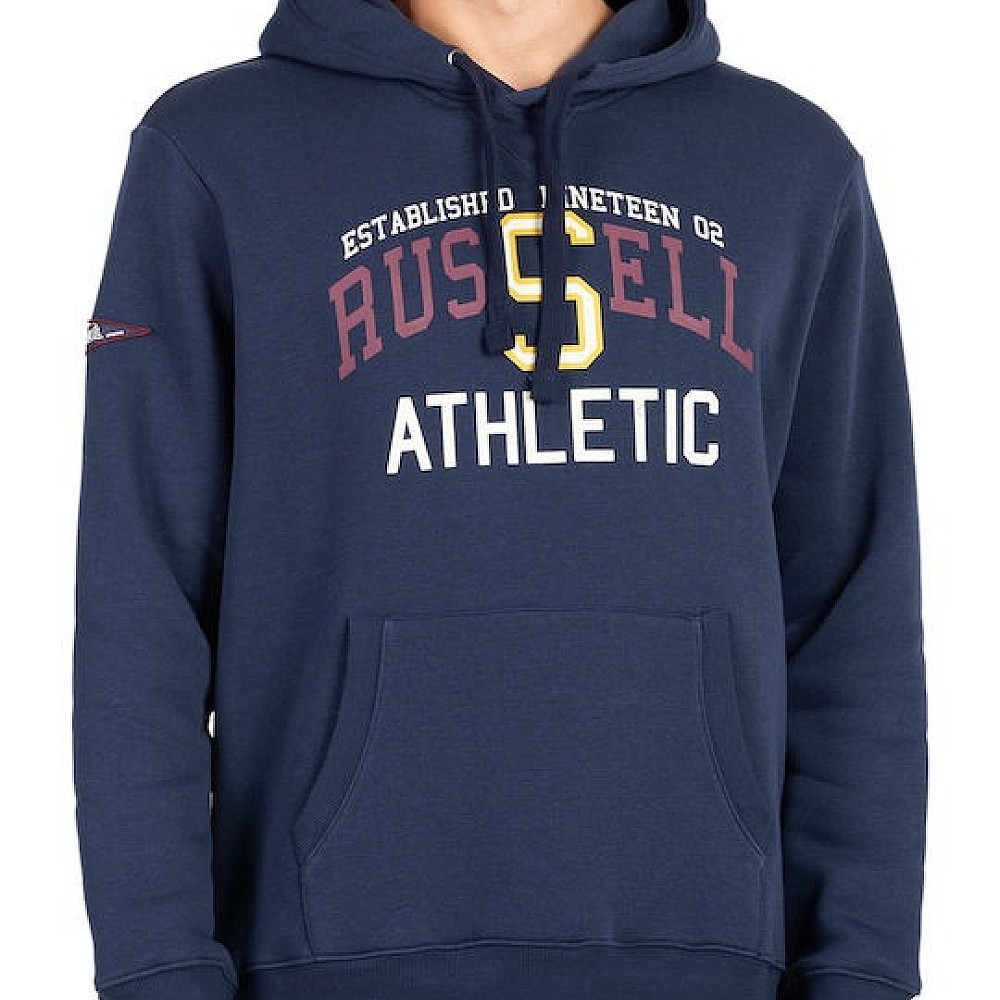 Ανδρικό Φούτερ με Κουκούλα Collegiate RUSSELL ATHLETIC