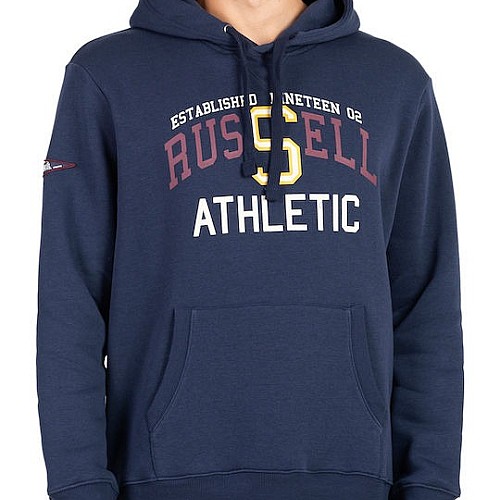 Ανδρικό Φούτερ με Κουκούλα Collegiate RUSSELL ATHLETIC