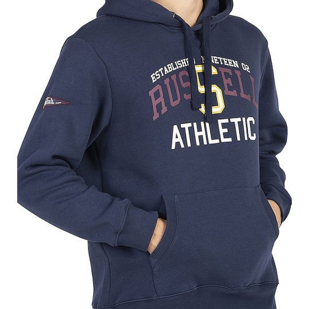 Ανδρικό Φούτερ με Κουκούλα Collegiate RUSSELL ATHLETIC
