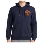 Ανδρικό Φούτερ με Κουκούλα Collegiate Ζιπ RUSSELL ATHLETIC