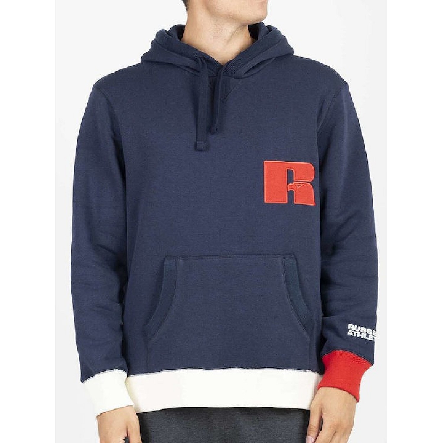 Ανδρικό Φούτερ με Κουκούλα Ribby RUSSELL ATHLETIC