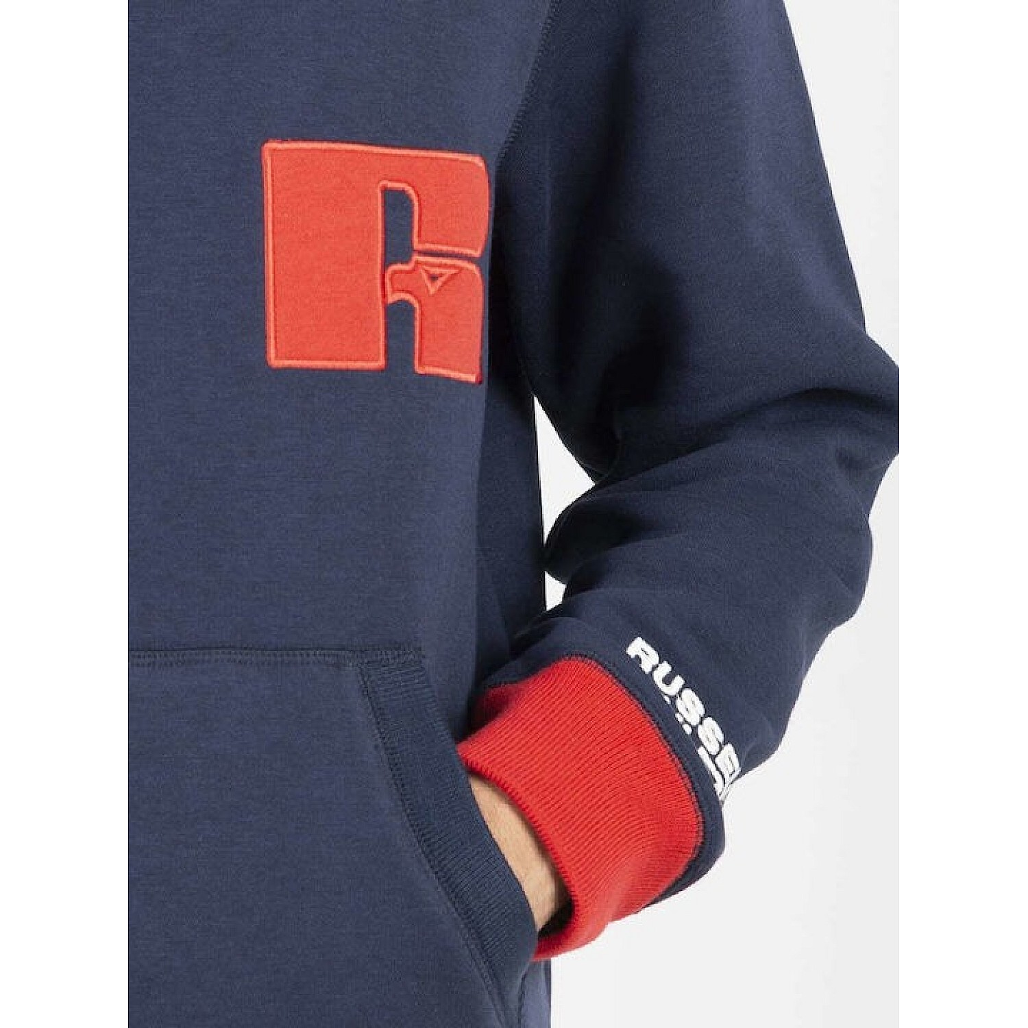 Ανδρικό Φούτερ με Κουκούλα Ribby RUSSELL ATHLETIC