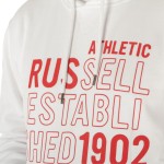 Ανδρικό Φούτερ με Κουκούλα και Τύπωμα RUSSELL ATHLETIC Ανδρικό Φούτερ με Κουκούλα και Τύπωμα RUSSELL ATHLETIC