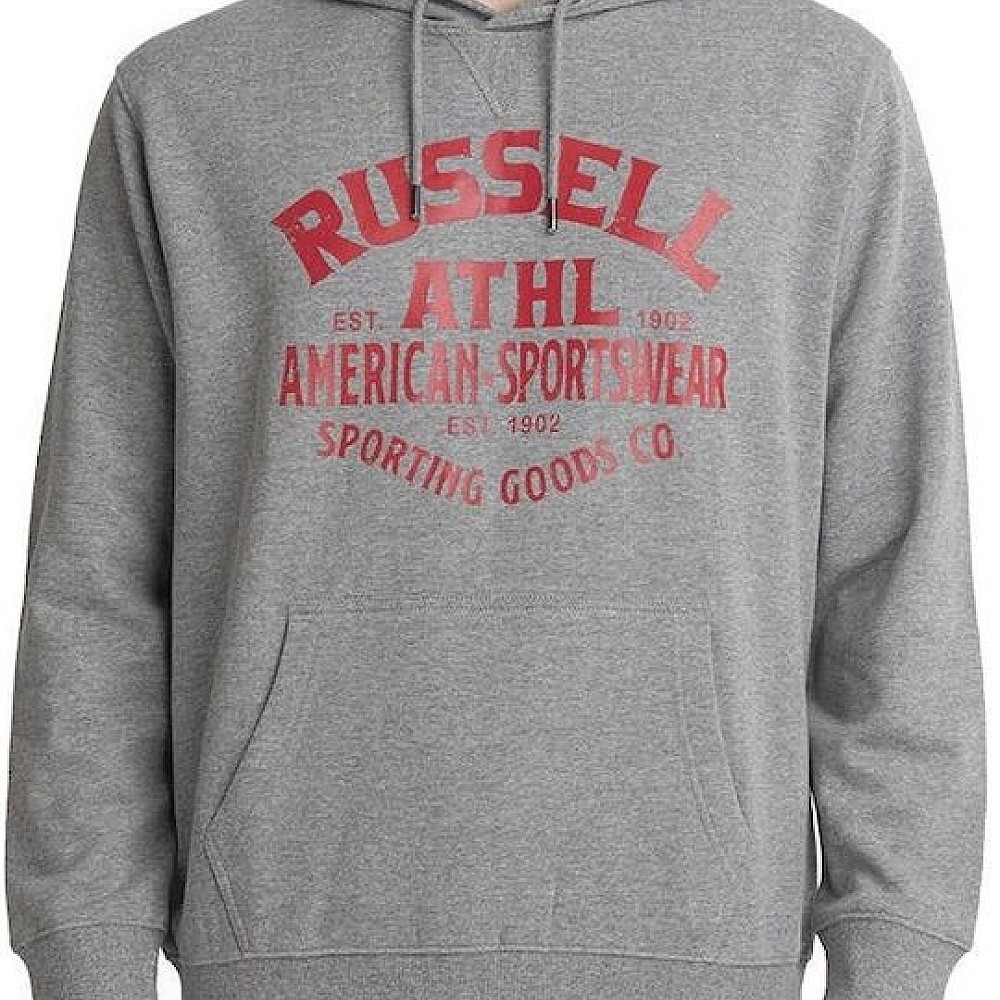 Ανδρικό Φούτερ με Κουκούλα και Λογότυπο RUSSELL ATHLETIC