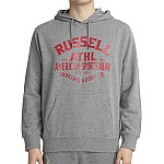 Ανδρικό Φούτερ με Κουκούλα και Λογότυπο RUSSELL ATHLETIC