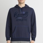 Ανδρική Μπλούζα Φούτερ με Κουκούλα Tonal Athletic RUSSELL ATHLETIC