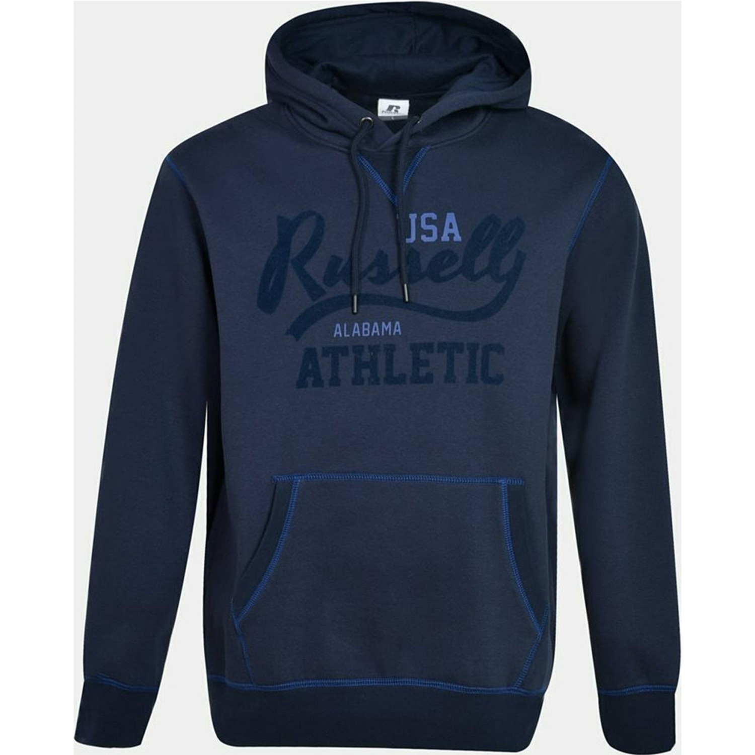 Ανδρική Μπλούζα Φούτερ με Κουκούλα Tonal Athletic RUSSELL ATHLETIC