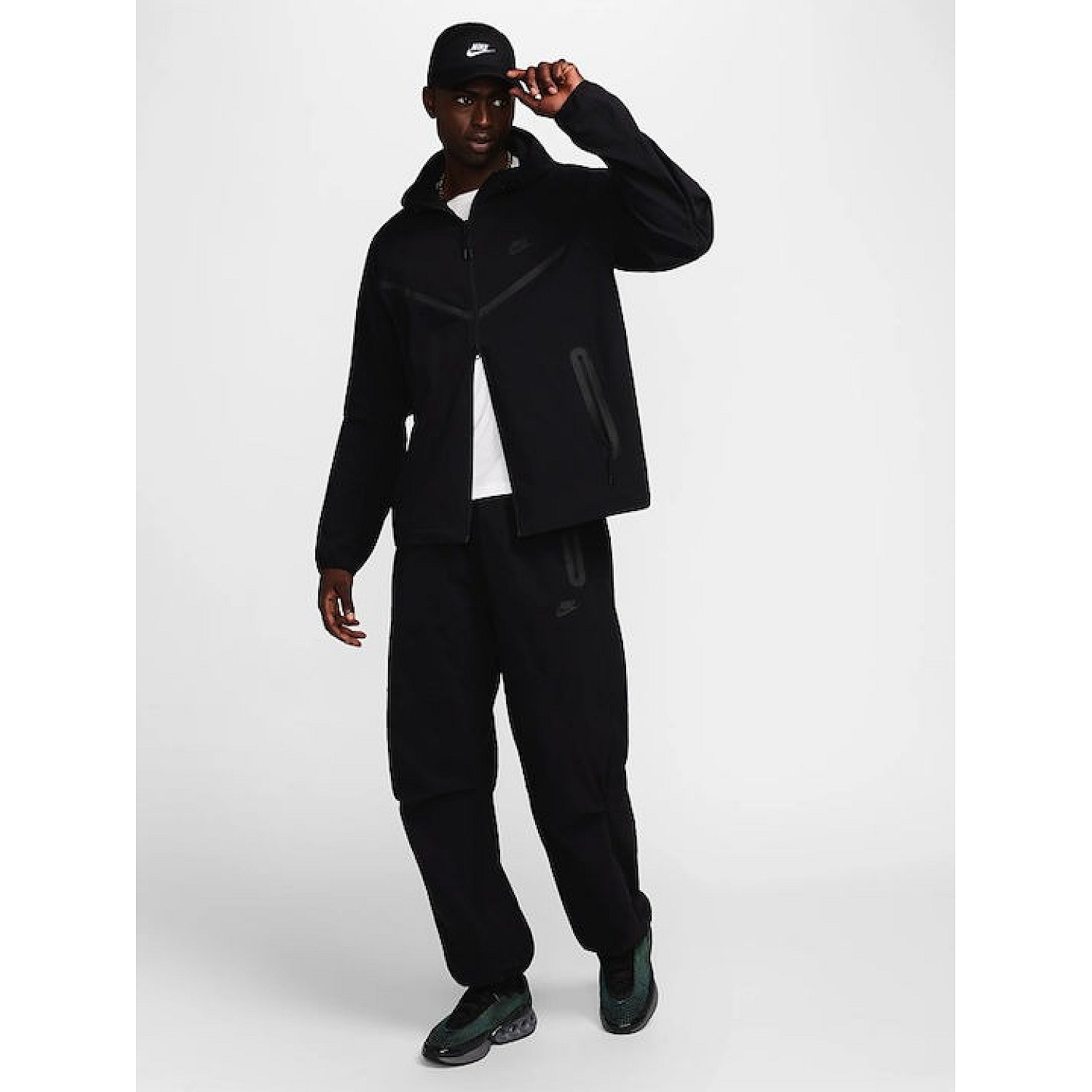 Ανδρικό Μπουφάν Tech Fleece Windrunner με Κουκούλα NIKE