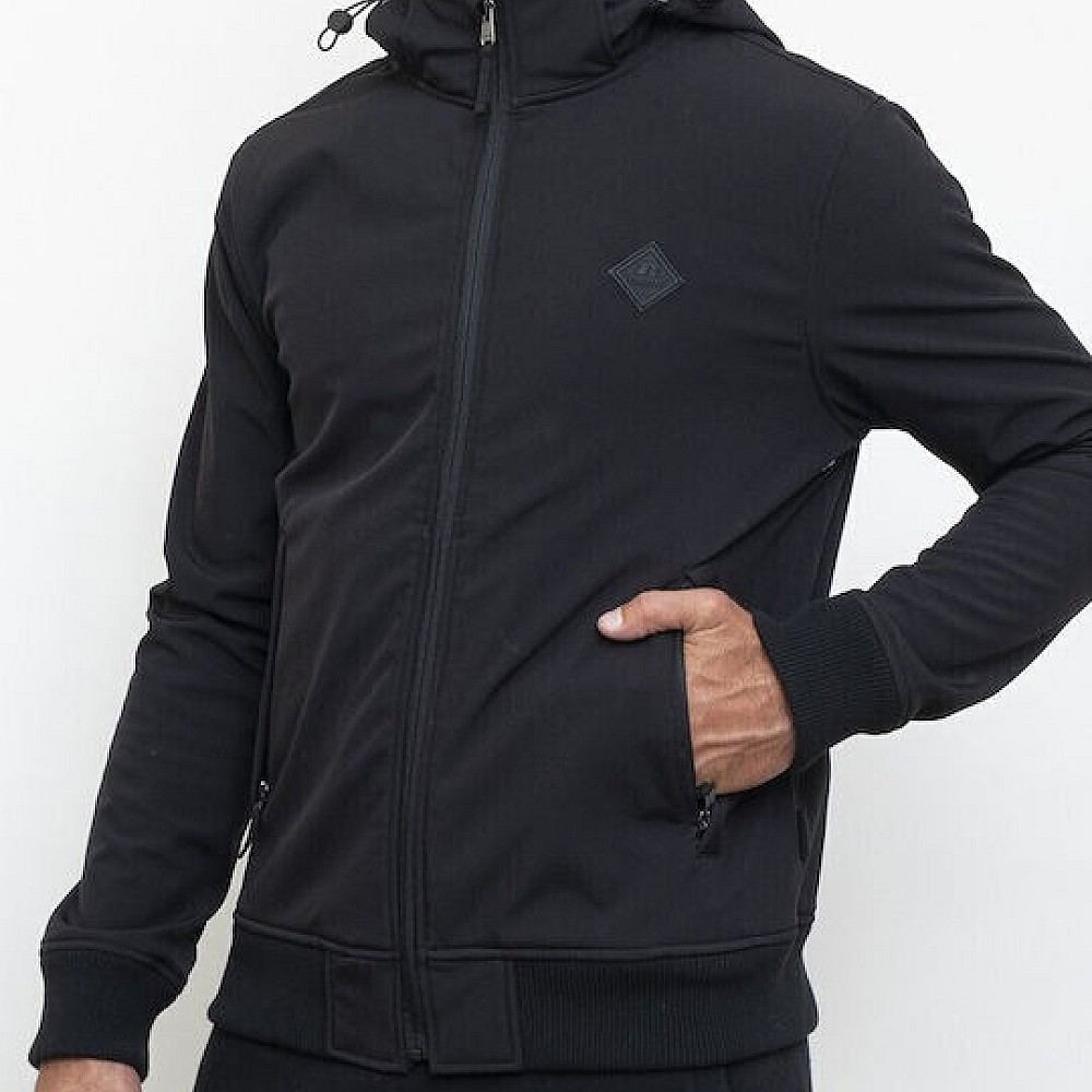 Ανδρικό Μπουφάν Softshell με Κουκούλα RUSSELL ATHLETIC