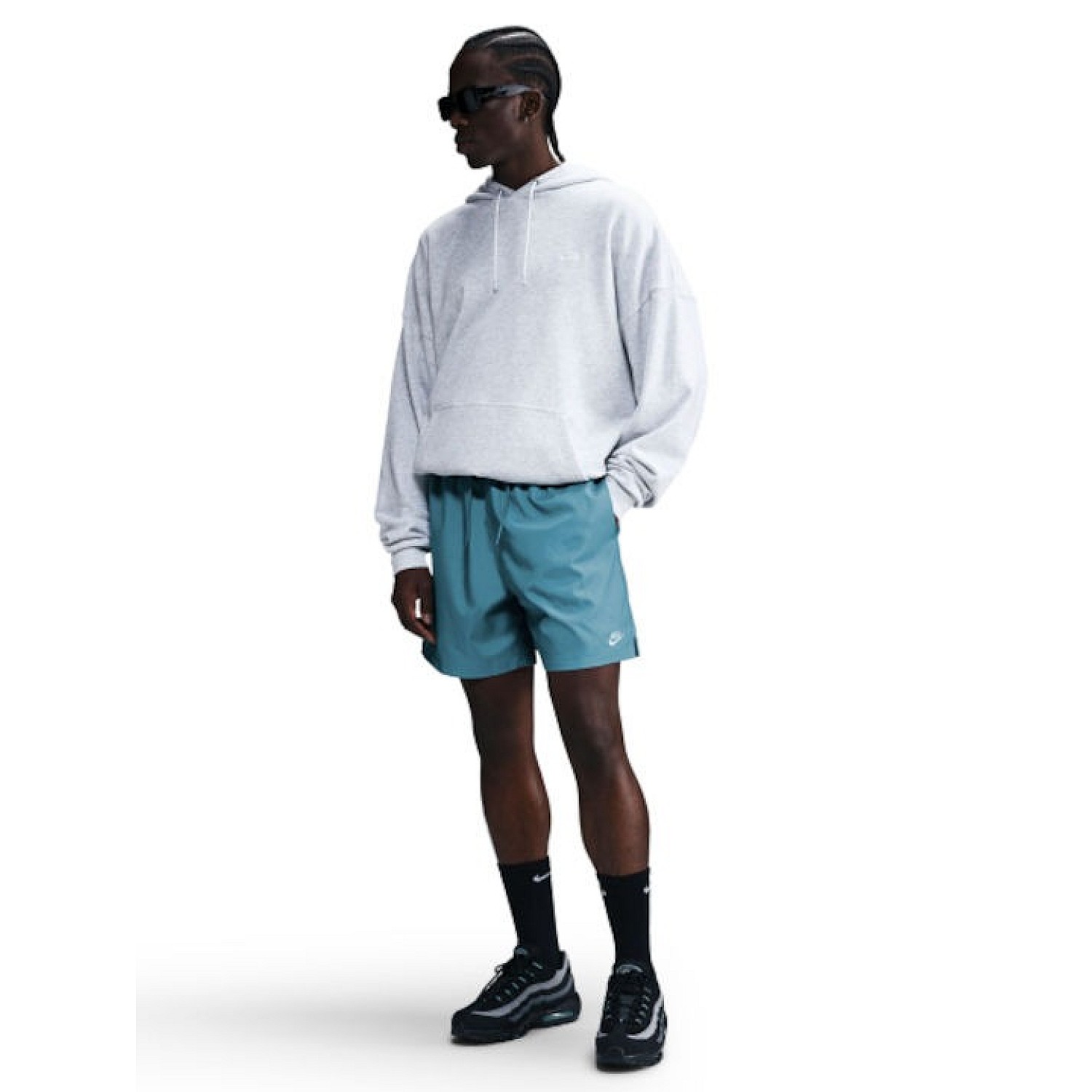 Ανδρικό Σορτς Nike Club Flow-Web με Ελαστική Μέση