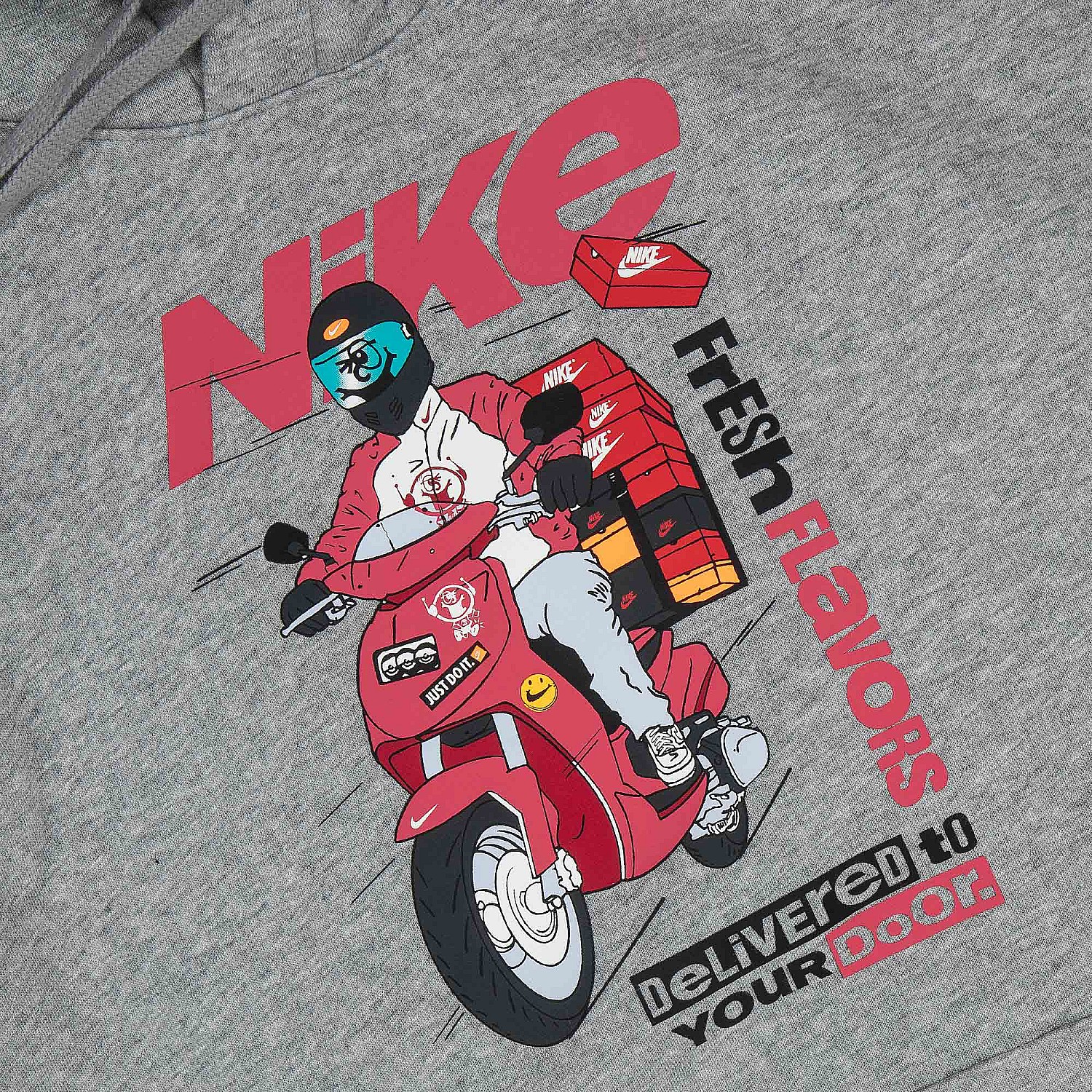 Ανδρικό Φούτερ με Κουκούλα και Τύπωμα Nike Club