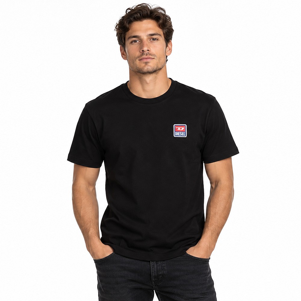 Ανδρικό Κοντομάνικο T-shirt με Λογότυπο DIESEL