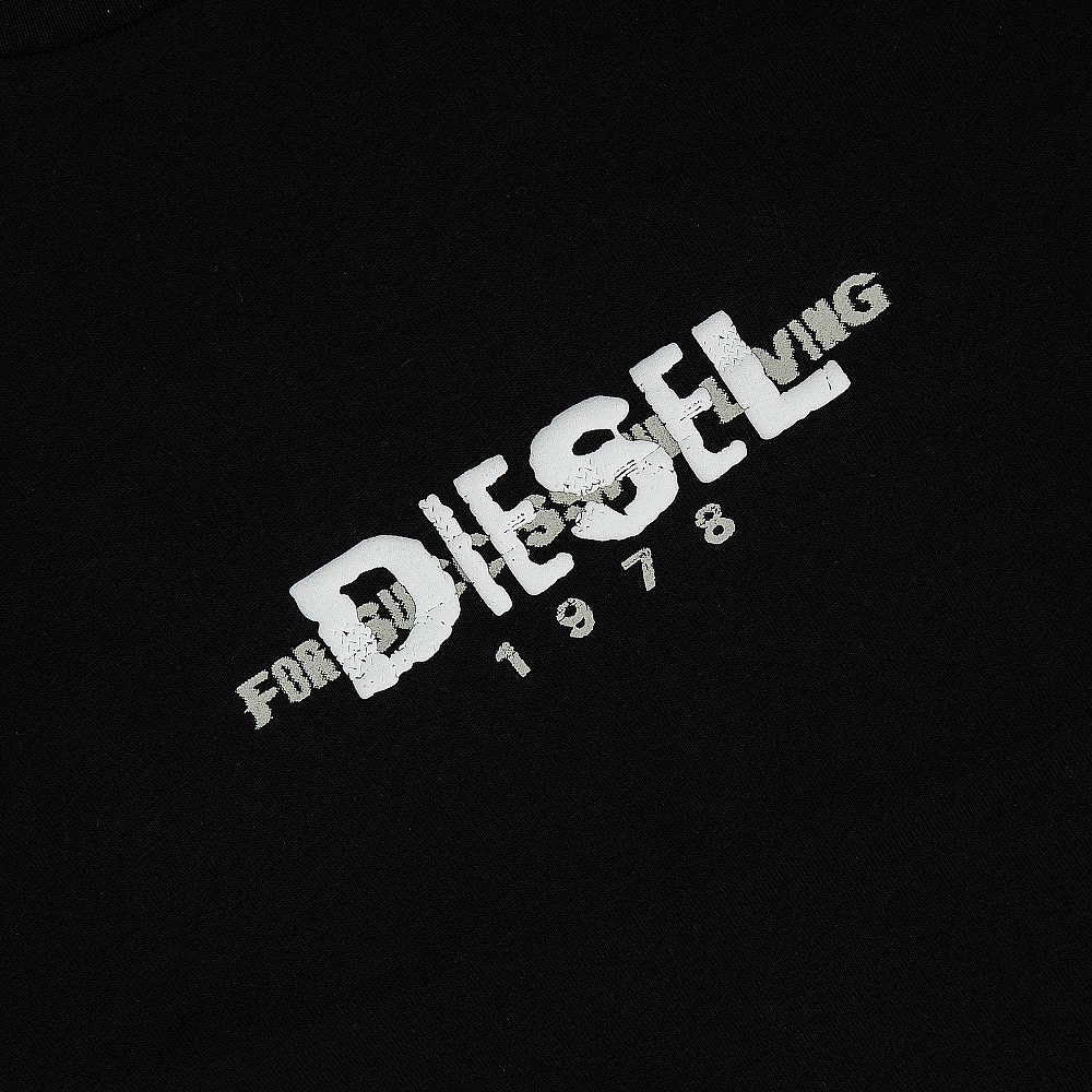 Ανδρικό Κοντομάνικο T-shirt με Λογότυπο DIESEL