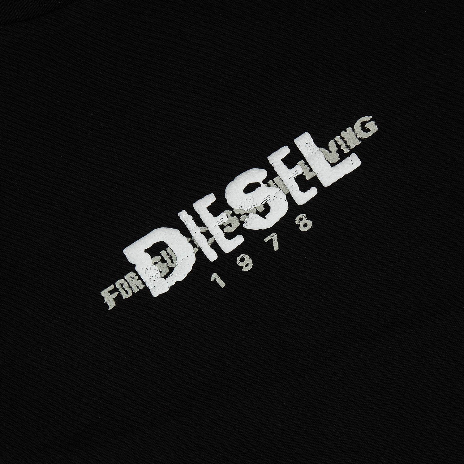 Ανδρικό Κοντομάνικο T-shirt με Λογότυπο DIESEL