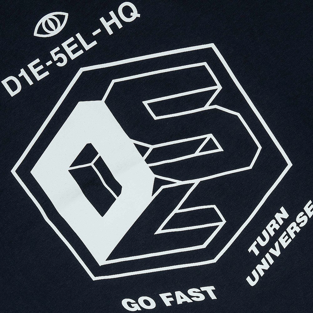 Ανδρική Κοντομάνικη Μπλούζα με Τύπωμα DIESEL