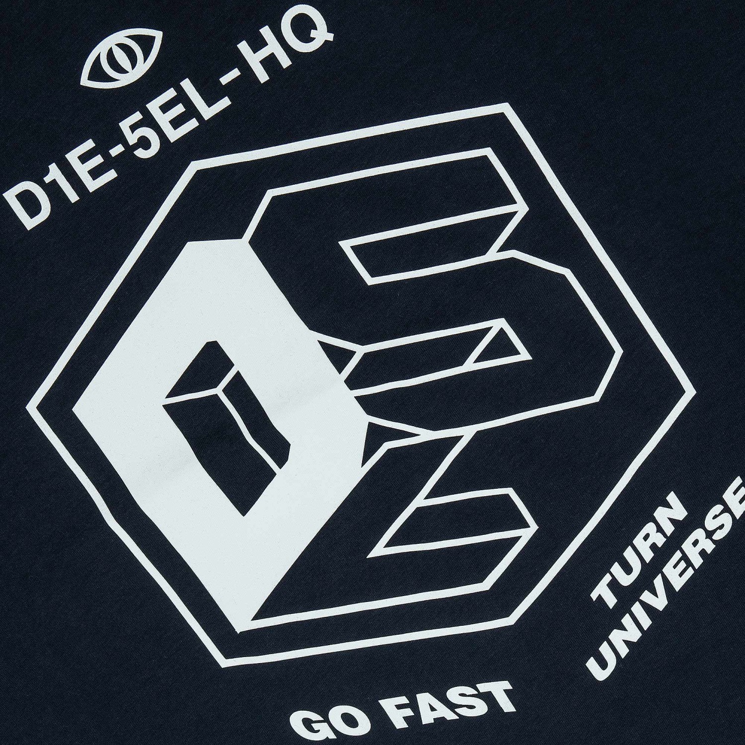 Ανδρική Κοντομάνικη Μπλούζα με Τύπωμα DIESEL