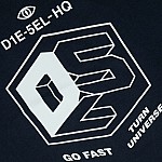 Ανδρική Κοντομάνικη Μπλούζα με Τύπωμα DIESEL