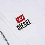 Ανδρικό Φούτερ με Κουκούλα και Φερμουάρ DIESEL