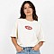 Γυναικεία Cropped Μπλούζα με Κέντημα Λογότυπου DIESEL