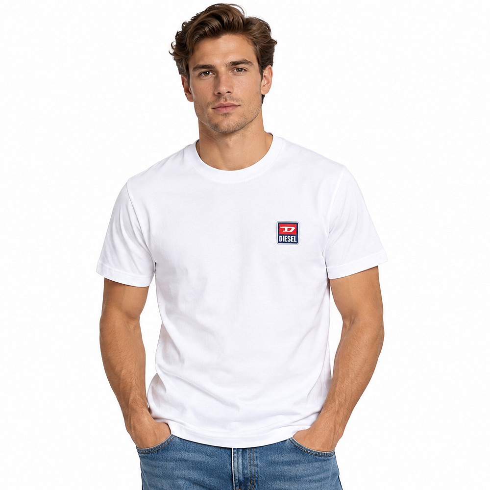 Ανδρικό Κοντομάνικο T-shirt με Λογότυπο DIESEL