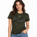 Γυναικείο Κοντομάνικο T-shirt με Τύπωμα DIESEL