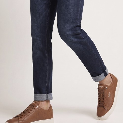 Ανδρικό Δερμάτινο Sneaker με Κορδόνια PEPE JEANS