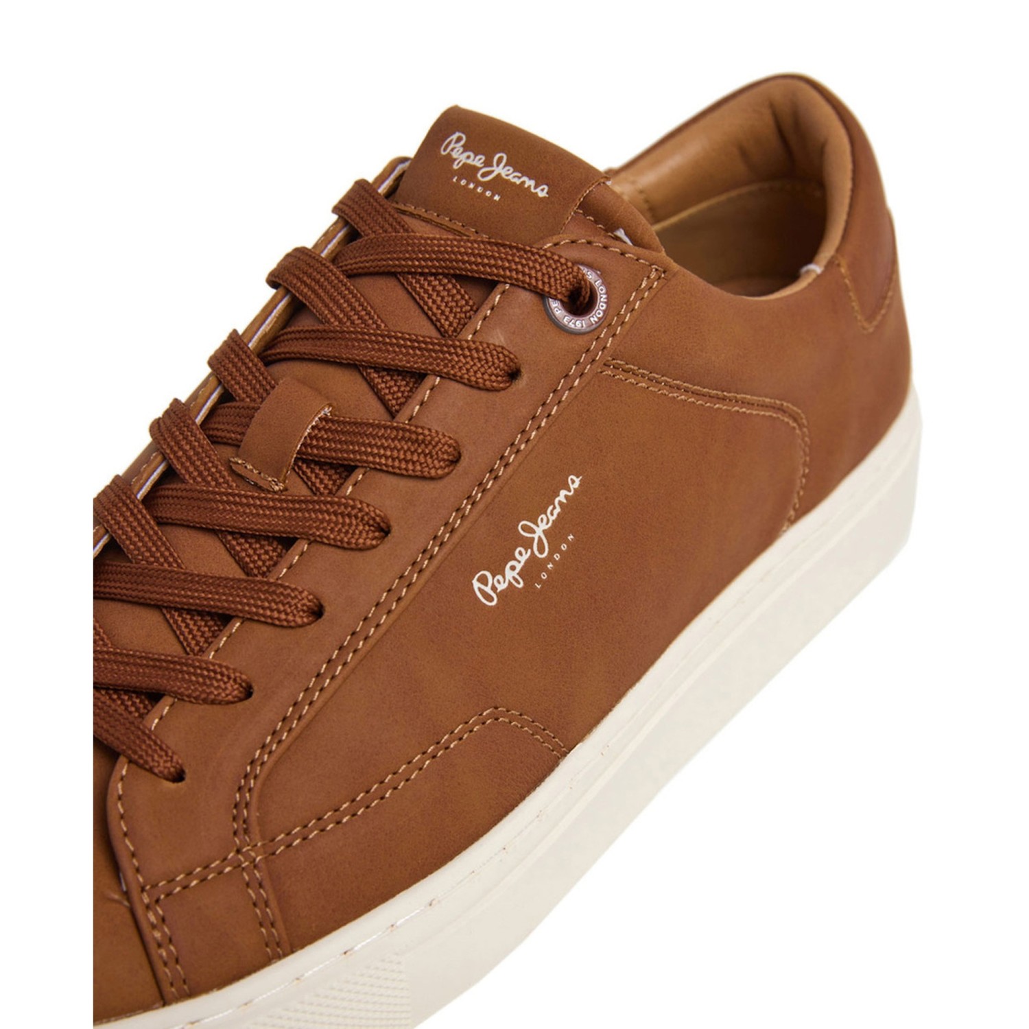 Ανδρικό Δερμάτινο Sneaker με Κορδόνια PEPE JEANS