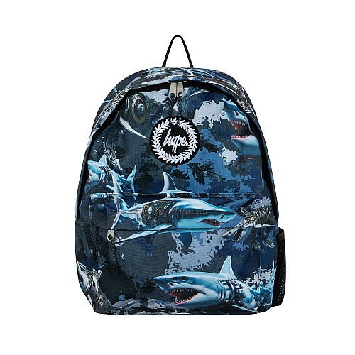 Unisex Σακίδιο Πλάτης με Print Καρχαρία HYPE