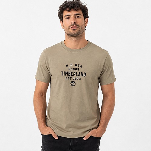 Ανδρική Μπλούζα Κοντομάνικη με Τύπωμα TIMBERLAND